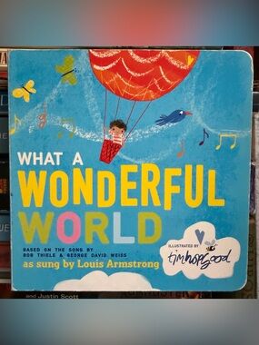 What a Wonderful World Board Book -